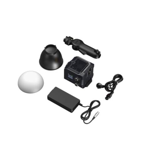SmallRig 5380 RC 100C - lampa LED COB, zawartość zestawu